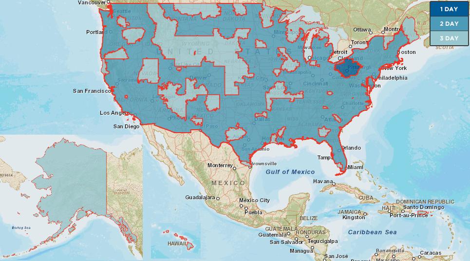 Shipping Map